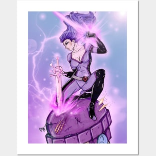 Psylocke Reborn Posters and Art